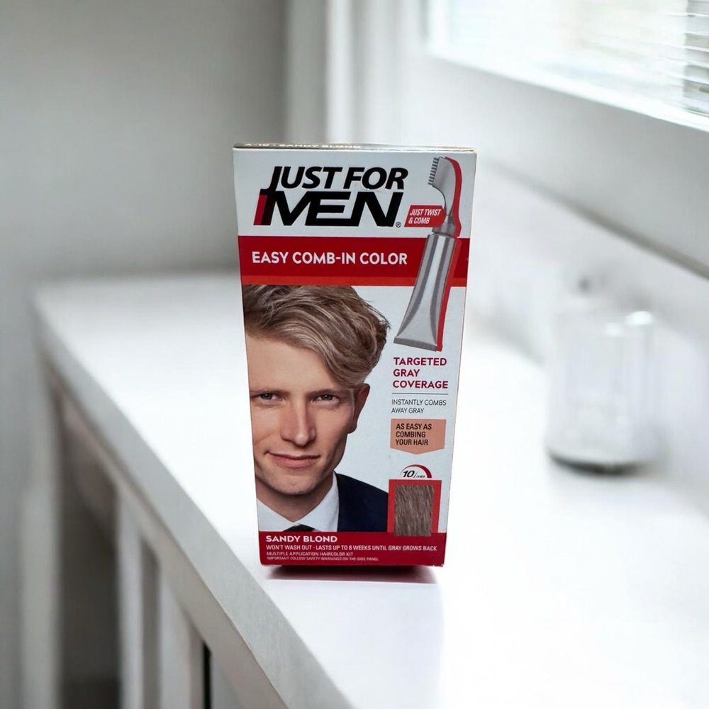 Just For Men Easy Comb-In Color in‎ Sandy Blond A-10 NEW